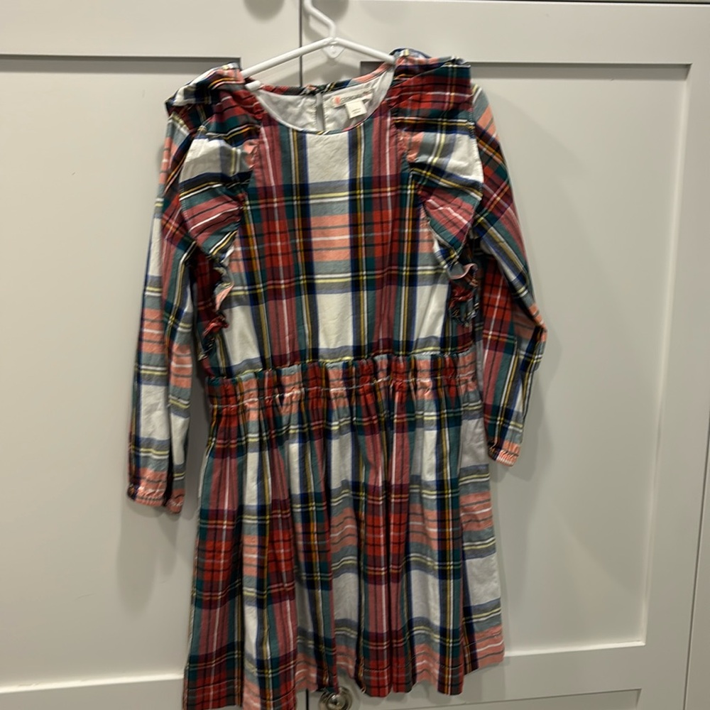 Crewcuts Size 6 Holiday Plaid dress - excellent condition